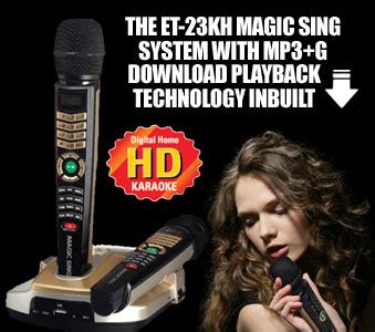 The Magic Sing ET23JL: A Must-Have for Karaoke Lovers